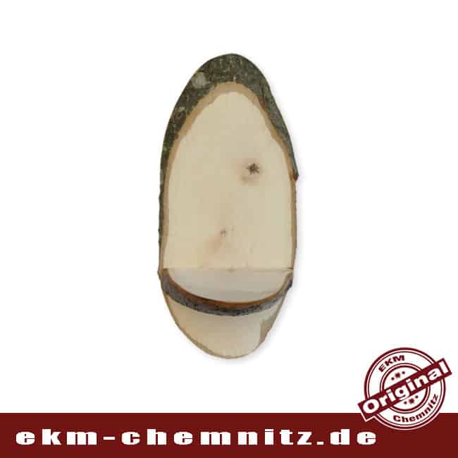 Baumscheibe Teelichthalter hängend - unbestückt Dieses Brettchen mit Rinde und Wandhalterung, können Sie nach Lust und Laune selber bestücken. Auch gut für die ganzjahres Dekoration geeignet.